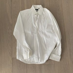 Hugo Boss Men's White Dress Short